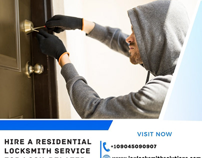 Hire a residential locksmith service