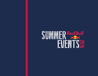 Redbull Summer Events 2016 magazine