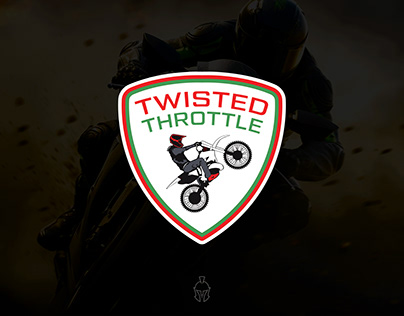 Twisted Throttle | Logo Design | Illustrator