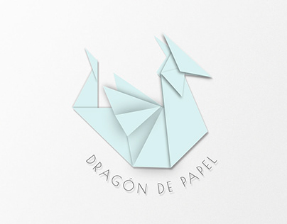 Diseño imagen de marca "Dragón de Papel"