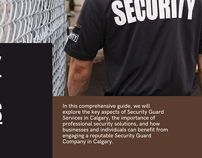Security Guard Services Calgary