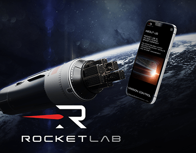 Rocket Lab / Corporate Website Redesign