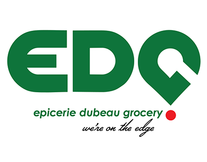 Epicerie Dubeau Grocery Logo Design