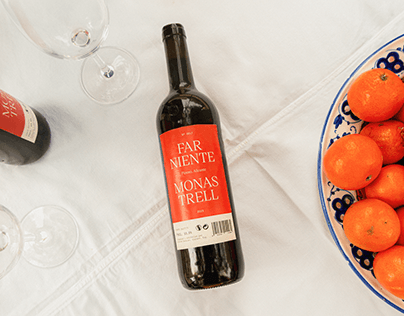 FAR NIENTE | Wine label design