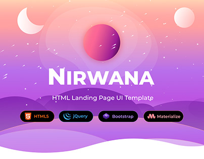 Nirwana HTML Landing Page Collection
