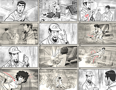 Storyboards for Kuwait Oil Company Ads and Campaigns