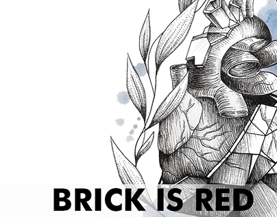 Brick is red "Glacier"