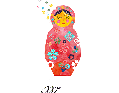 Matrioshka doll. From Moscow with love