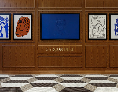Garçon Bleu — Interior Design