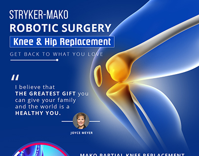 Stryker-Mako Robotic Surgery Knee & Hip Replacement