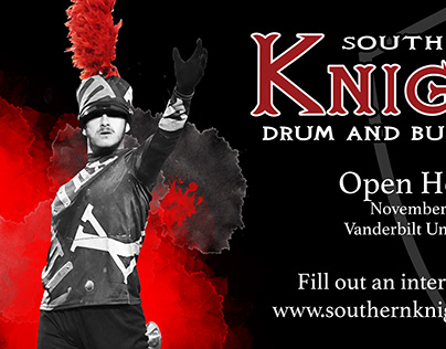 Southern Knights Drum and Bugle Corps FB ad.