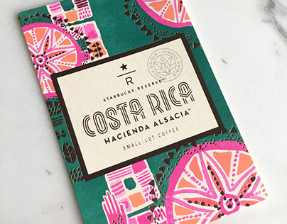 Starbucks Reserve Label — Costa Rica Hacienda Alsacia