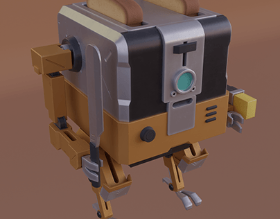 Toaster Mini Robot