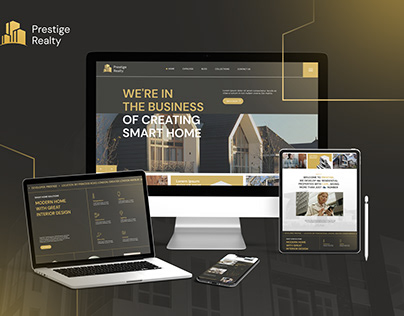 Prestige Realty - Real Estate - Landing page website