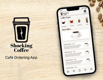 Shocking Coffee Ordering App