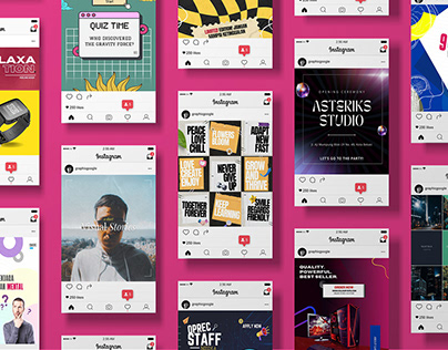 Project thumbnail - Instagram Grid Layout, Social Media Post - Page 2