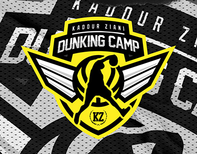 Logo for Dunking Camp by Kadour Ziani