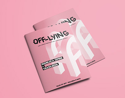 "Off-Lying", communication project for an art exhibit