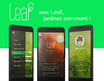 Application Leaf, par Jardiland