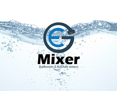 Eg Mixer logo Mockup