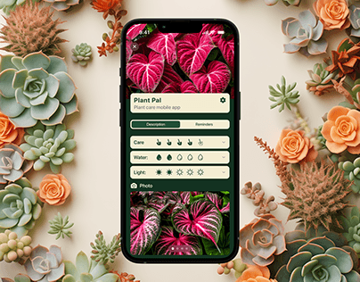 Project thumbnail - Plant Pal (mobile care app)