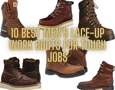 11 best men’s lace-up work boots for tough jobs