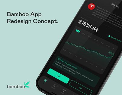 Bamboo App Redesign Concept
