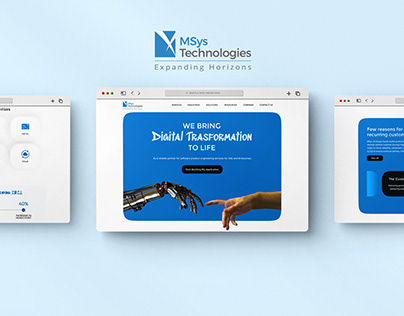 Msys Technologies Corporate Client Website