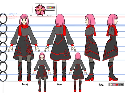 Mini Project AFX Design 2/3 - Character Design