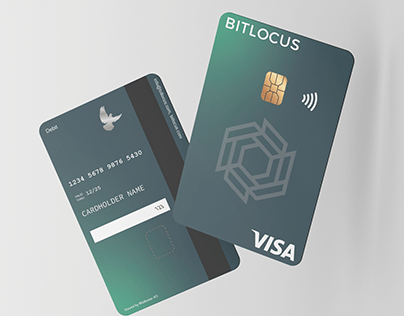 Bitlocus Visa Card Design