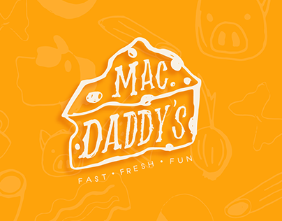 Mac Daddy's Restaurant Identity Design Concept