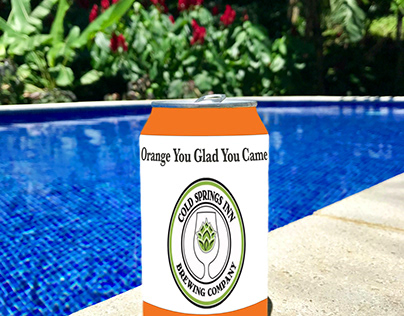 Cold Springs Beer Label_Orange You Glad You Came