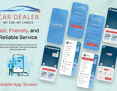 Mobile App Screens
