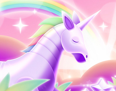 Robot Unicorn Attack - After Effects