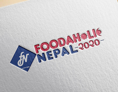 Foodaholic Nepal2020 Logo Design