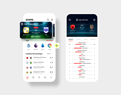 Live Score - Mobile Apps