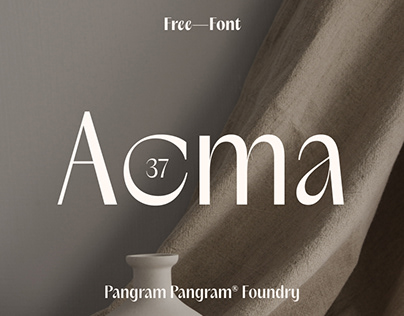 Acma — Free Font