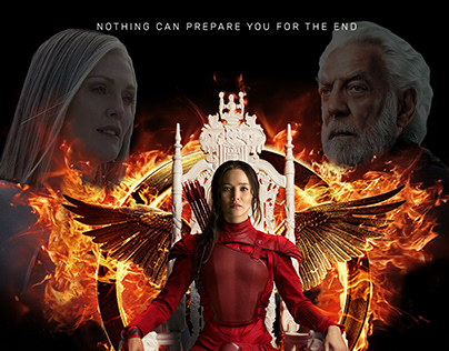 Hunger Games movie poster design