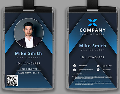 Id Card card and business card templates