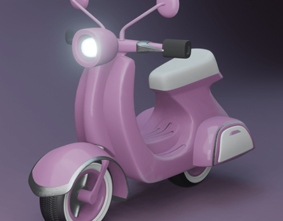 Project thumbnail - Pink Scooter