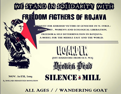 Benefit Show in Solidarity of Rojava
