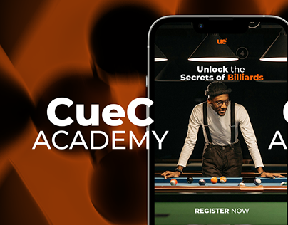 Brand Identitiy | CueC Academy - Billiard Class