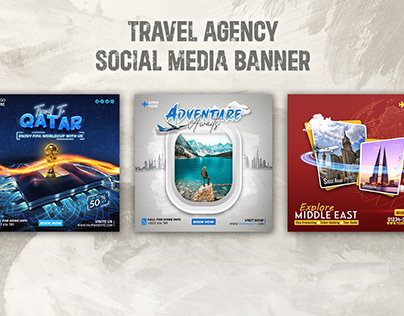 Travel Agency Social Media Banner