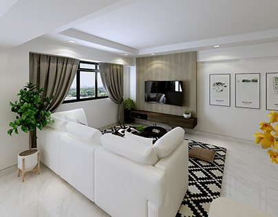 Cantonment Close | 5 Room HDB | Modern Interior Design