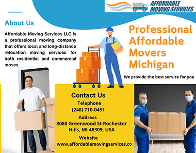Professional Affordable Movers Michigan
