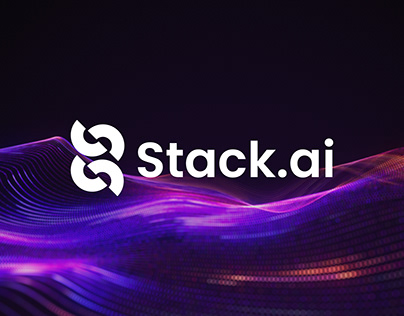 Stack - Artificial Intelligence Logo Design - Tech Logo