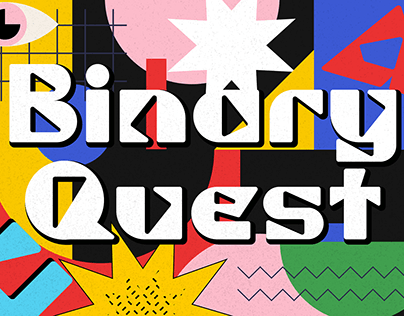 Binary Quest – Quirky Computer Font