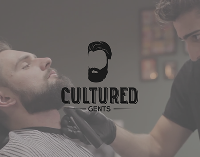 Logo for "Cultured Gents" Beard Barbershop