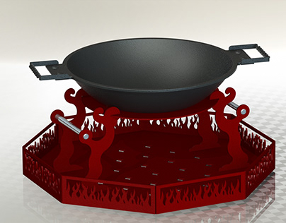cauldron stand