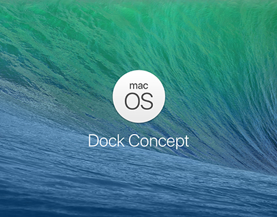 MacOS Dock - Concept